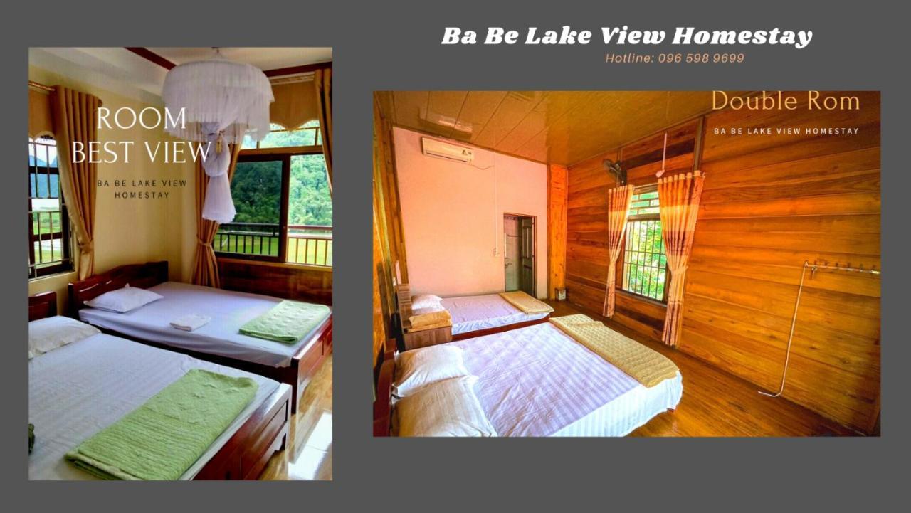 Ba Be Lake View Homestay An Ma Экстерьер фото
